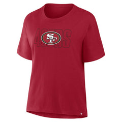 NFL San Francisco 49ers Women's Line Em Up T-Shirt