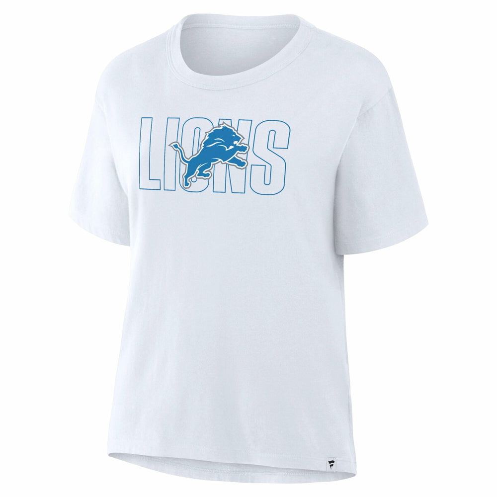 NFL Detroit Lions Women's Line Em Up T-Shirt