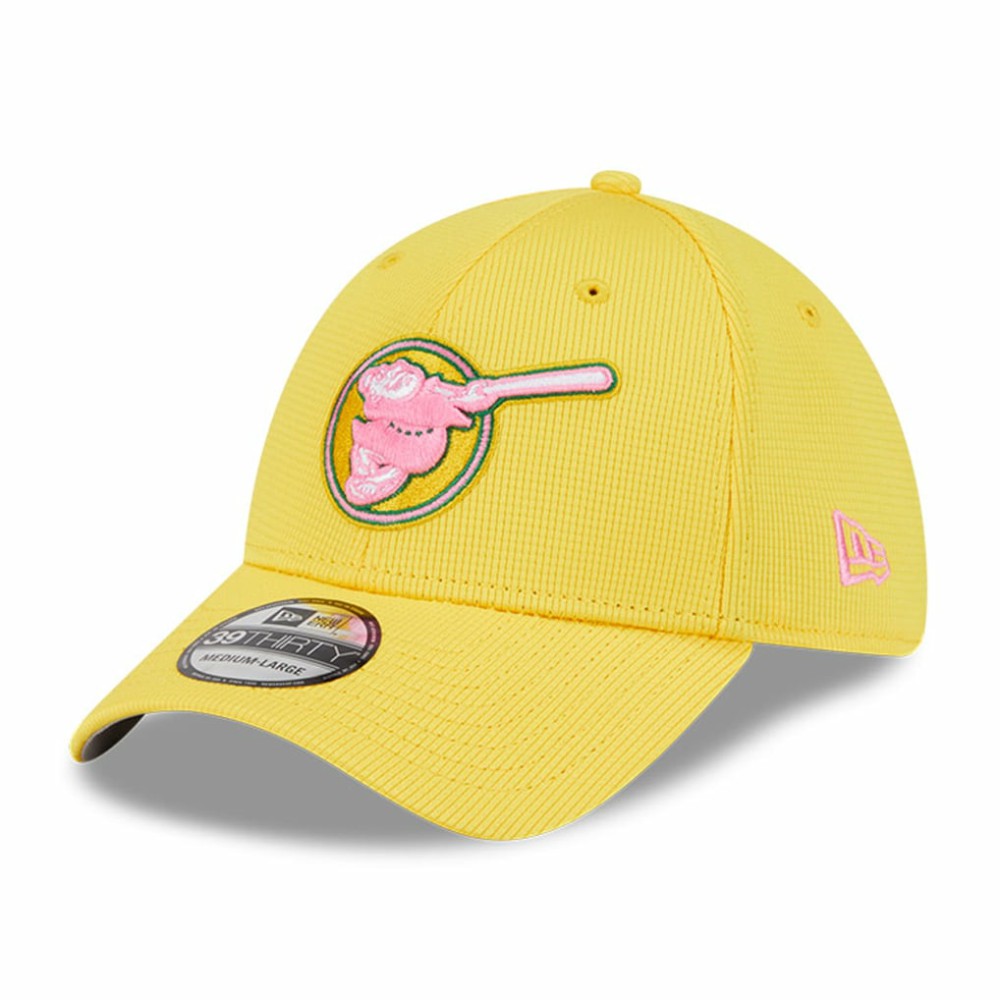 San Diego Padres City Connect Batting Practice 39THIRTY Flex Hat - Yellow | New Era