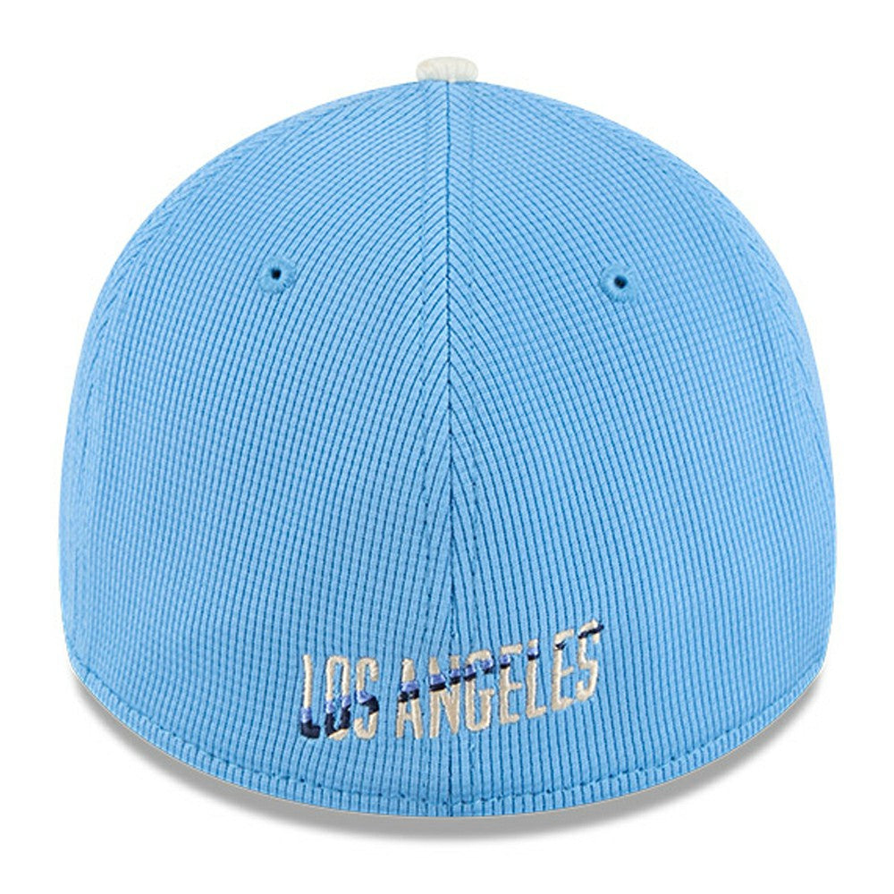 Los Angeles Dodgers City Connect Batting Practice 39THIRTY Flex Hat - Light Blue | New Era