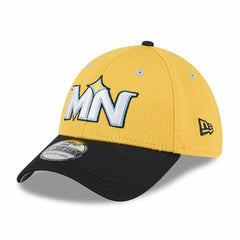 Minnesota Twins City Connect Batting Practice 39THIRTY Flex Hat - Yellow/Black | New Era