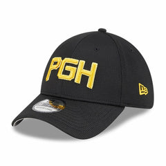 Pittsburgh Pirates City Connect Batting Practice 39THIRTY Flex Hat - Black | New Era