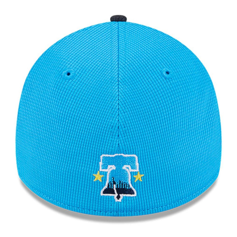 Philadelphia Phillies City Connect Batting Practice 39THIRTY Flex Hat - Neptune Blue/Navy | New Era