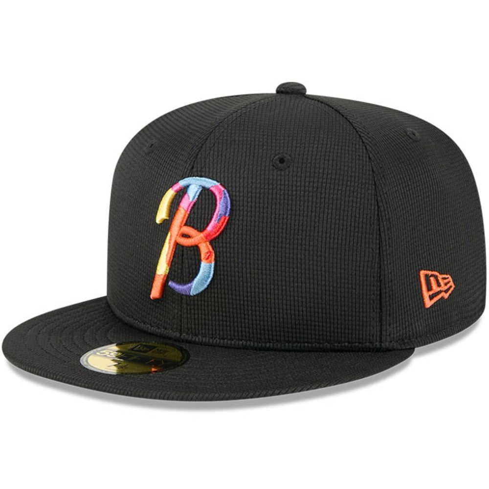 Baltimore Orioles City Connect Batting Practice 59FIFTY Fitted Hat - Black | New Era