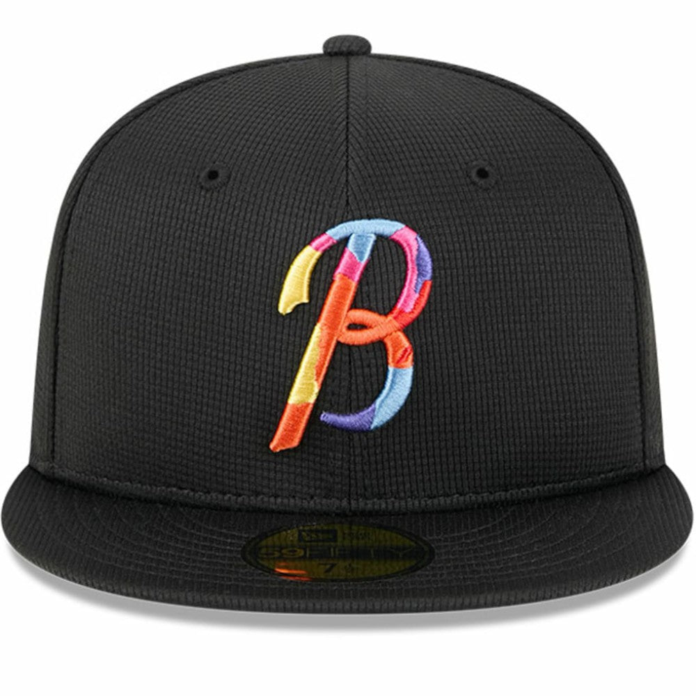 Baltimore Orioles City Connect Batting Practice 59FIFTY Fitted Hat - Black | New Era