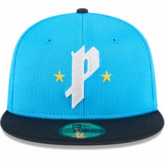Philadelphia Phillies City Connect Batting Practice 59FIFTY Fitted Hat - Neptune Blue/Navy | New Era