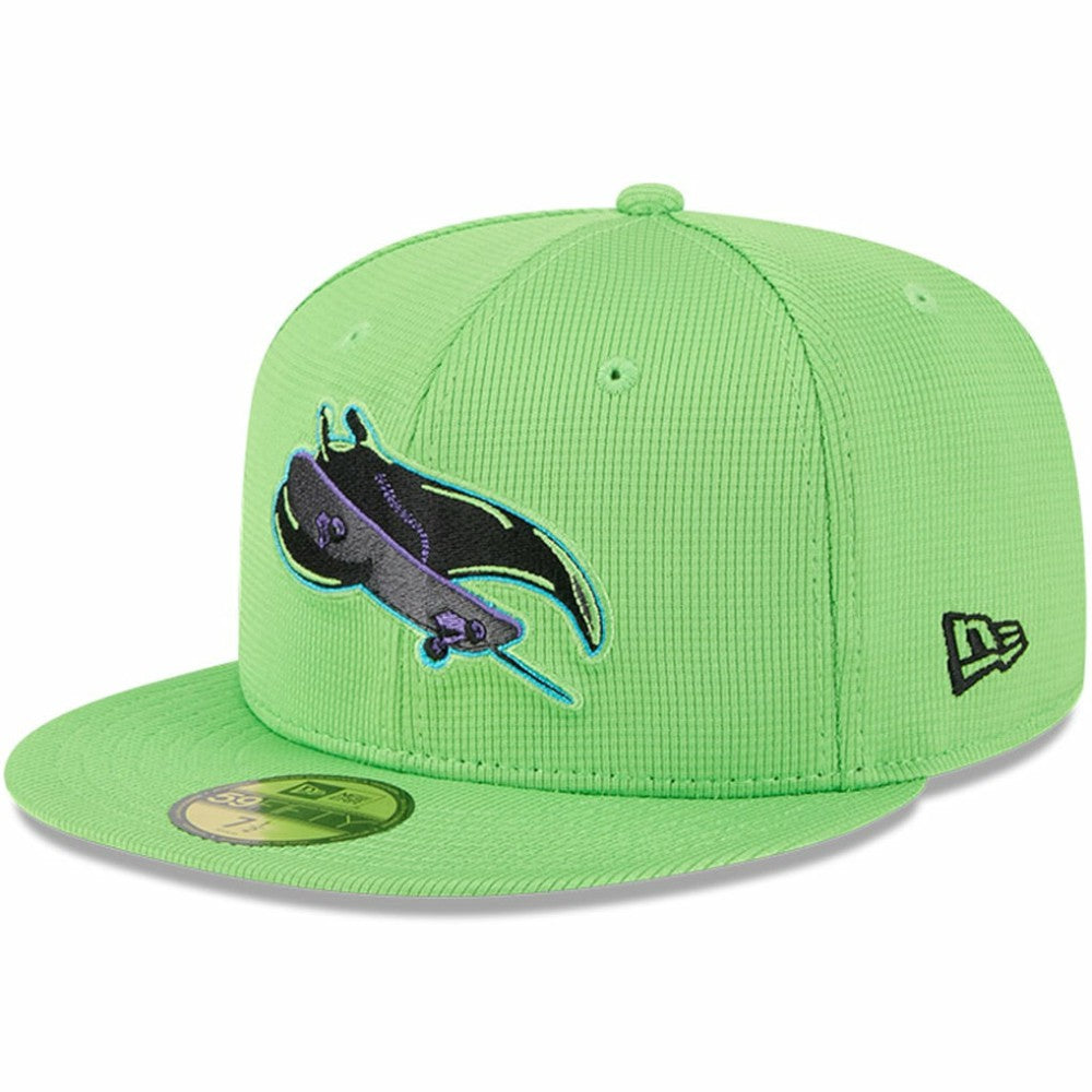 Tampa Bay Rays City Connect Batting Practice 59FIFTY Fitted Hat - Neon Green | New Era