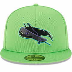 Tampa Bay Rays City Connect Batting Practice 59FIFTY Fitted Hat - Neon Green | New Era