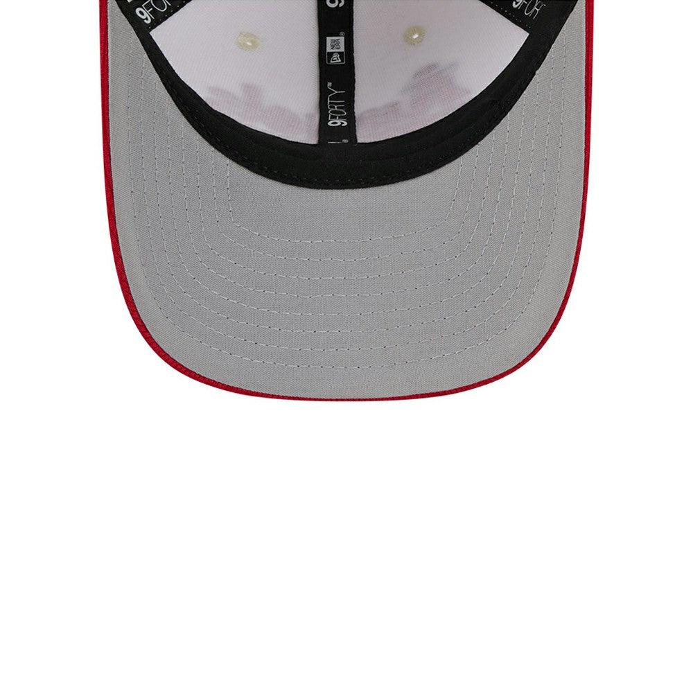 Los Angeles Angels City Connect Batting Practice 9FORTY M-Crown Adjustable Hat - Cream/Red | New Era