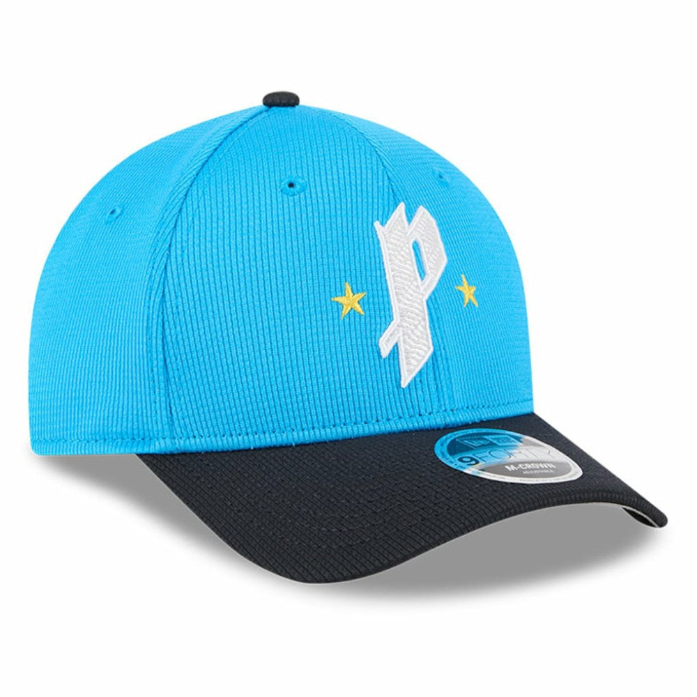 Philadelphia Phillies City Connect Batting Practice 9FORTY M-Crown Adjustable Hat - Neptune Blue/Navy | New Era