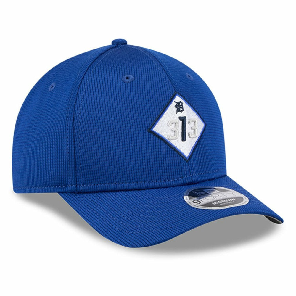Detroit Tigers City Connect Batting Practice 9FORTY M-Crown Adjustable Hat - Blue | New Era
