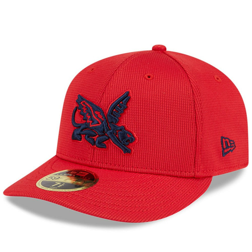 Texas Rangers City Connect Batting Practice Low Profile 59FIFTY Fitted Hat - Red | New Era