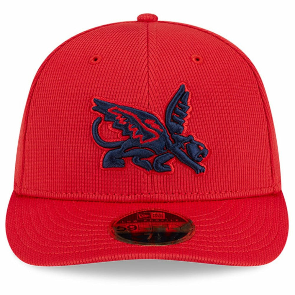 Texas Rangers City Connect Batting Practice Low Profile 59FIFTY Fitted Hat - Red | New Era