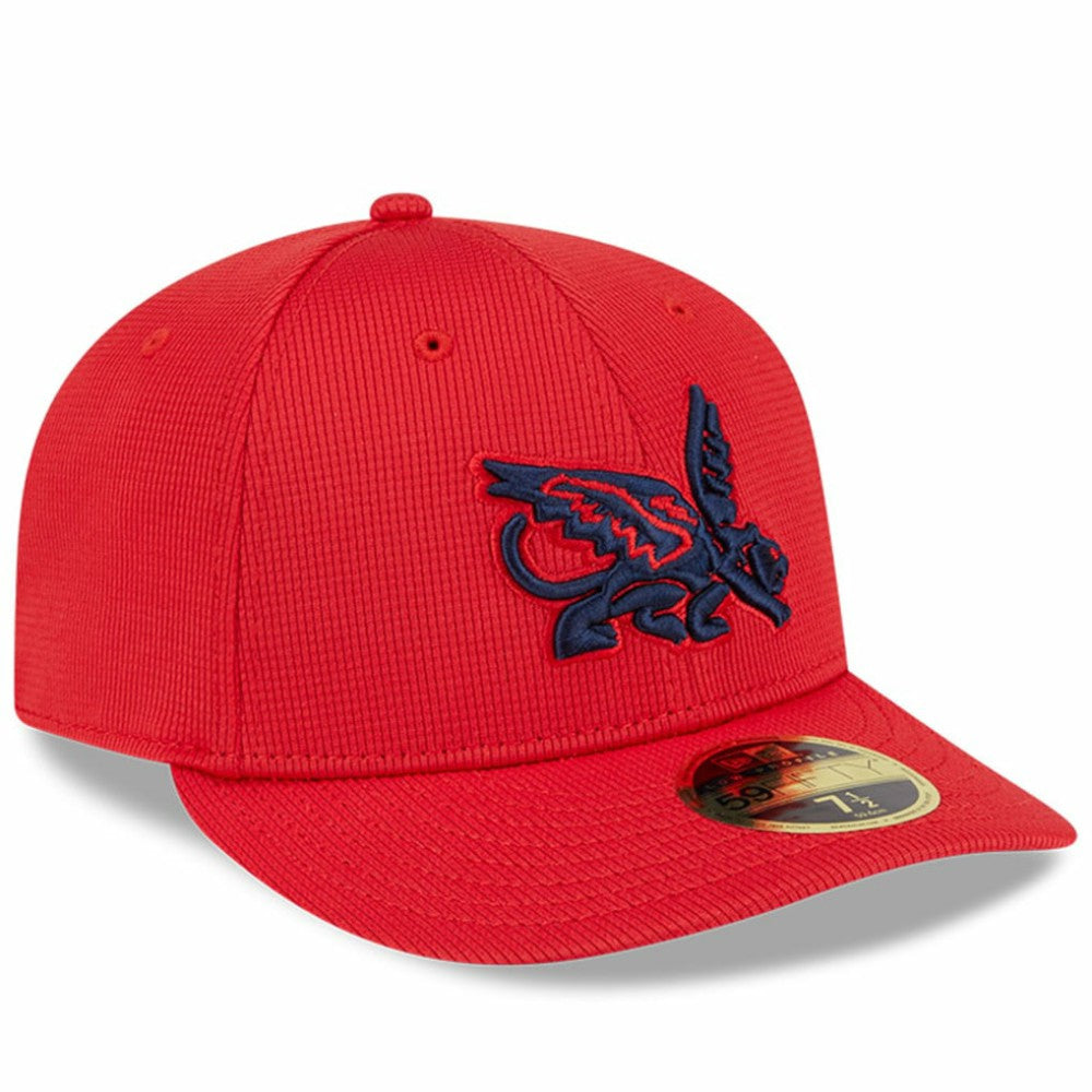 Texas Rangers City Connect Batting Practice Low Profile 59FIFTY Fitted Hat - Red | New Era