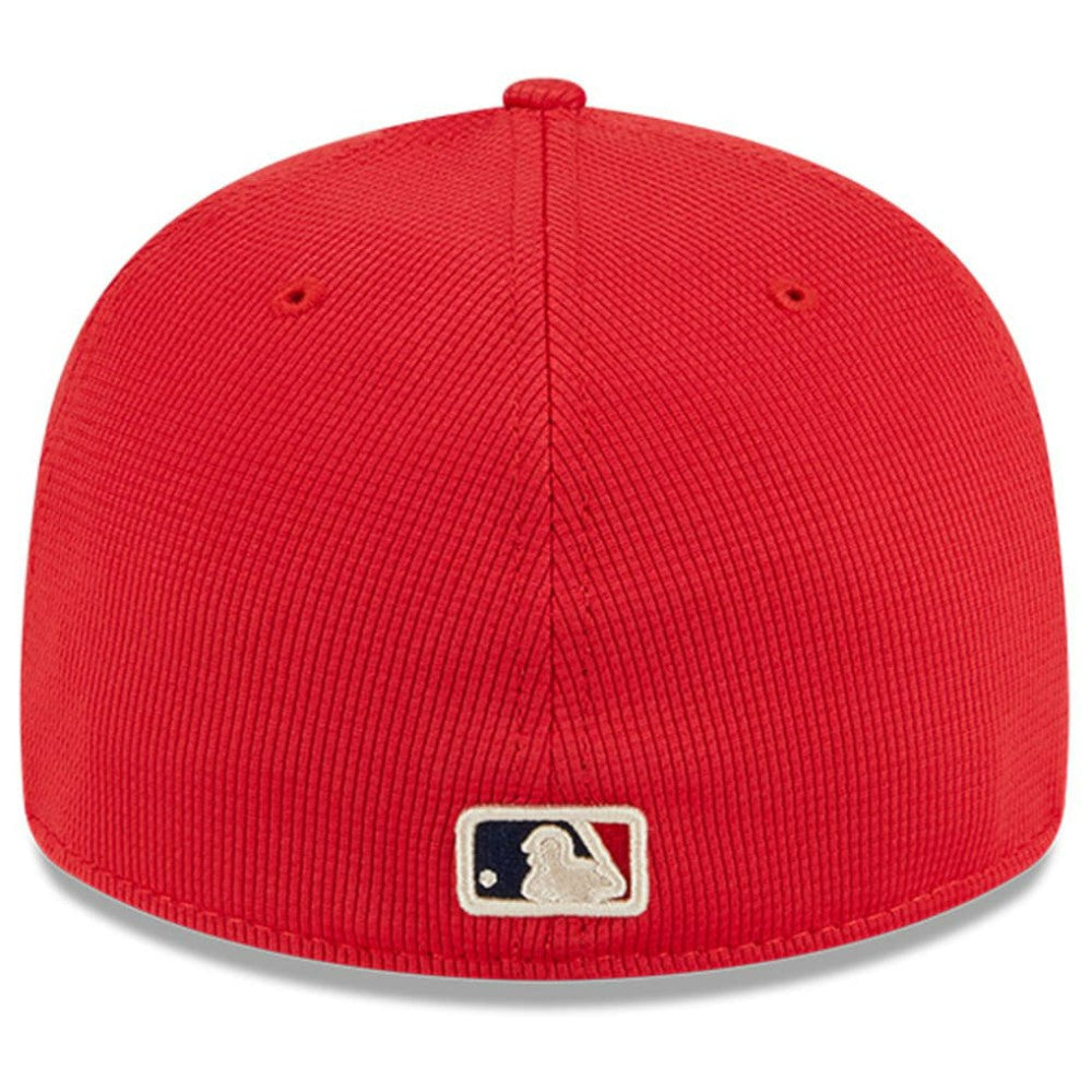Texas Rangers City Connect Batting Practice Low Profile 59FIFTY Fitted Hat - Red | New Era