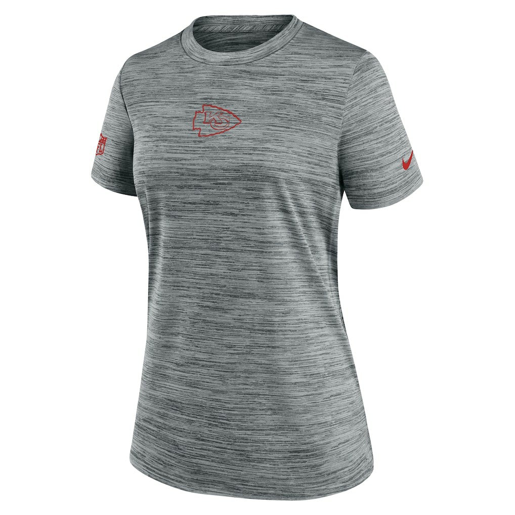 NFL Kansas City Chiefs Women's Sideline Velocity Dri-FIT T-Shirt