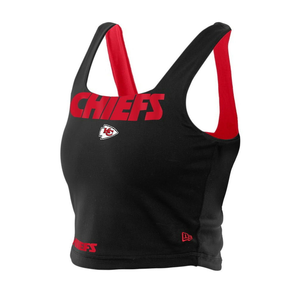 NFL Kansas City Chiefs Women's Reversible Cropped Sport Classics Tank Top