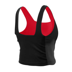 NFL Kansas City Chiefs Women's Reversible Cropped Sport Classics Tank Top