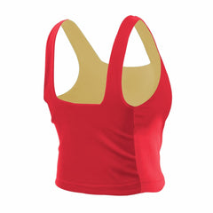 NFL San Francisco 49ers Women's Reversible Cropped Sport Classics Tank Top
