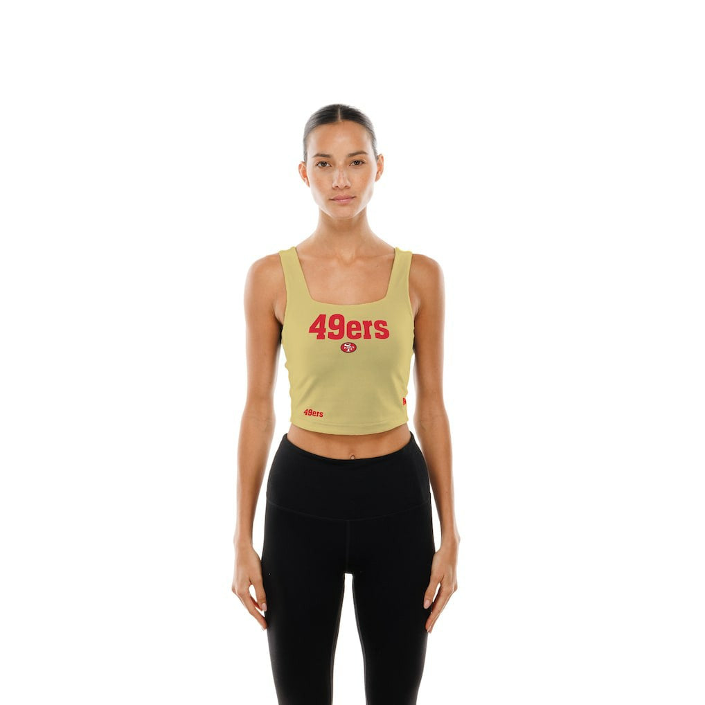 NFL San Francisco 49ers Women's Reversible Cropped Sport Classics Tank Top