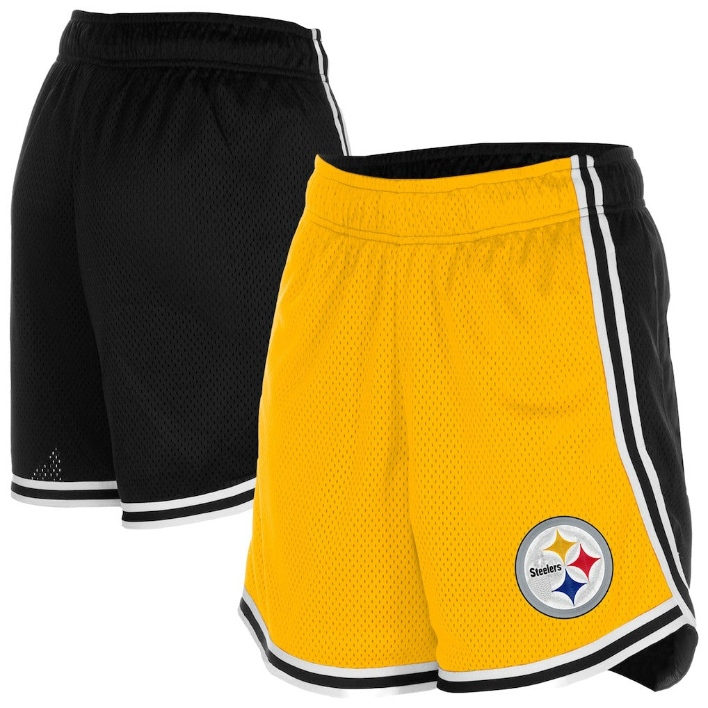 NFL Pittsburgh Steelers Women's Sport Classics Mesh Shorts