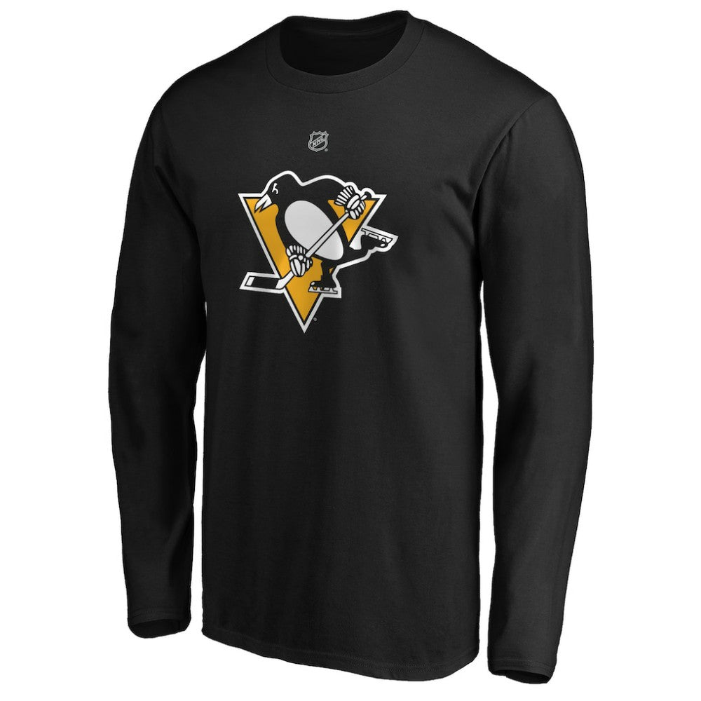 Evgeni Malkin Pittsburgh Penguins Fanatics Authentic Stack Name & Number T-Shirt