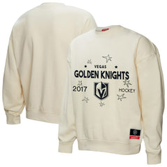 Vegas Golden Knights Mitchell & Ness Women's Logo 3.0 Pullover Sweatshirt