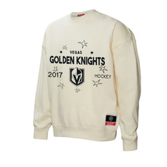 Vegas Golden Knights Mitchell & Ness Women's Logo 3.0 Pullover Sweatshirt