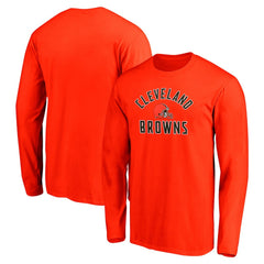 NFL Cleveland Browns Team Arc Knockout Long Sleeve T-Shirt