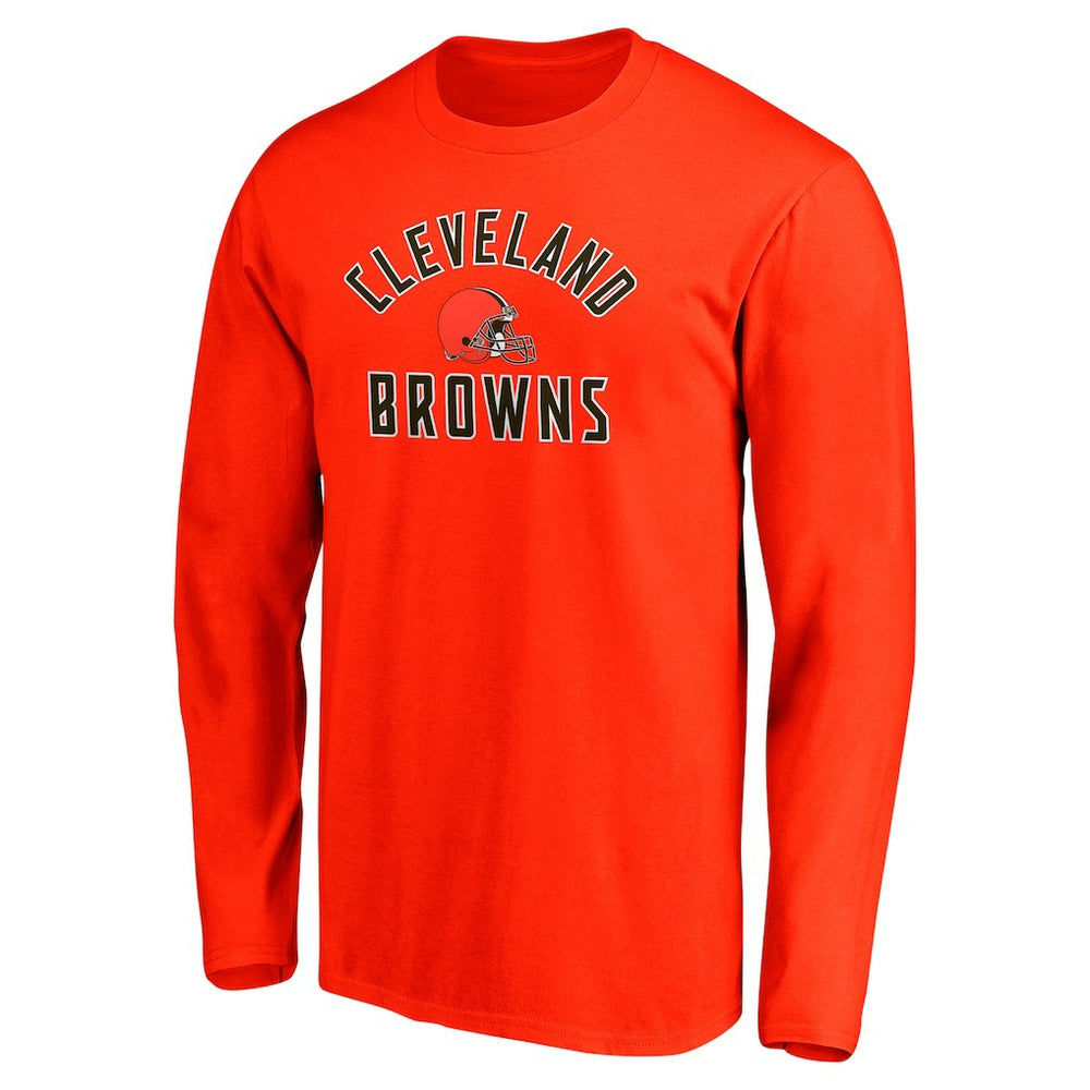 NFL Cleveland Browns Team Arc Knockout Long Sleeve T-Shirt