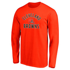 NFL Cleveland Browns Team Arc Knockout Long Sleeve T-Shirt