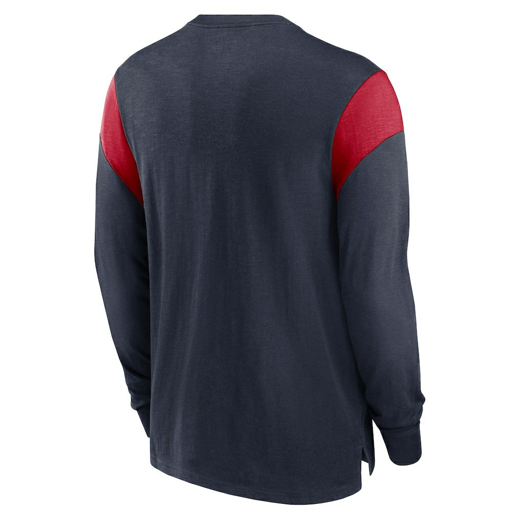 NFL Houston Texans Rewind Playback Helmet Long Sleeve T-Shirt