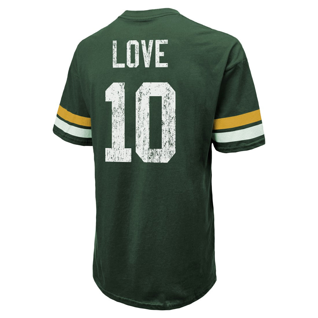 NFL Green Bay Packers Jordan Love  Majestic Threads Name & Number Oversize Fit T-Shirt