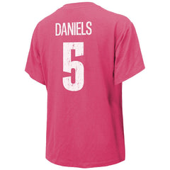 NFL Washington Commanders Jayden Daniels  Majestic Threads Women's Name & Number T-Shirt
