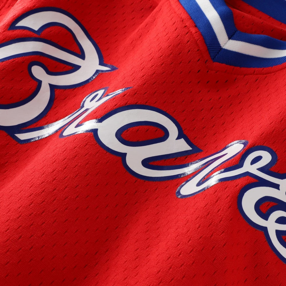 Dale Murphy Atlanta Braves Cooperstown Collection Mesh Batting Practice  Jersey  - Red | Mitchell & Ness