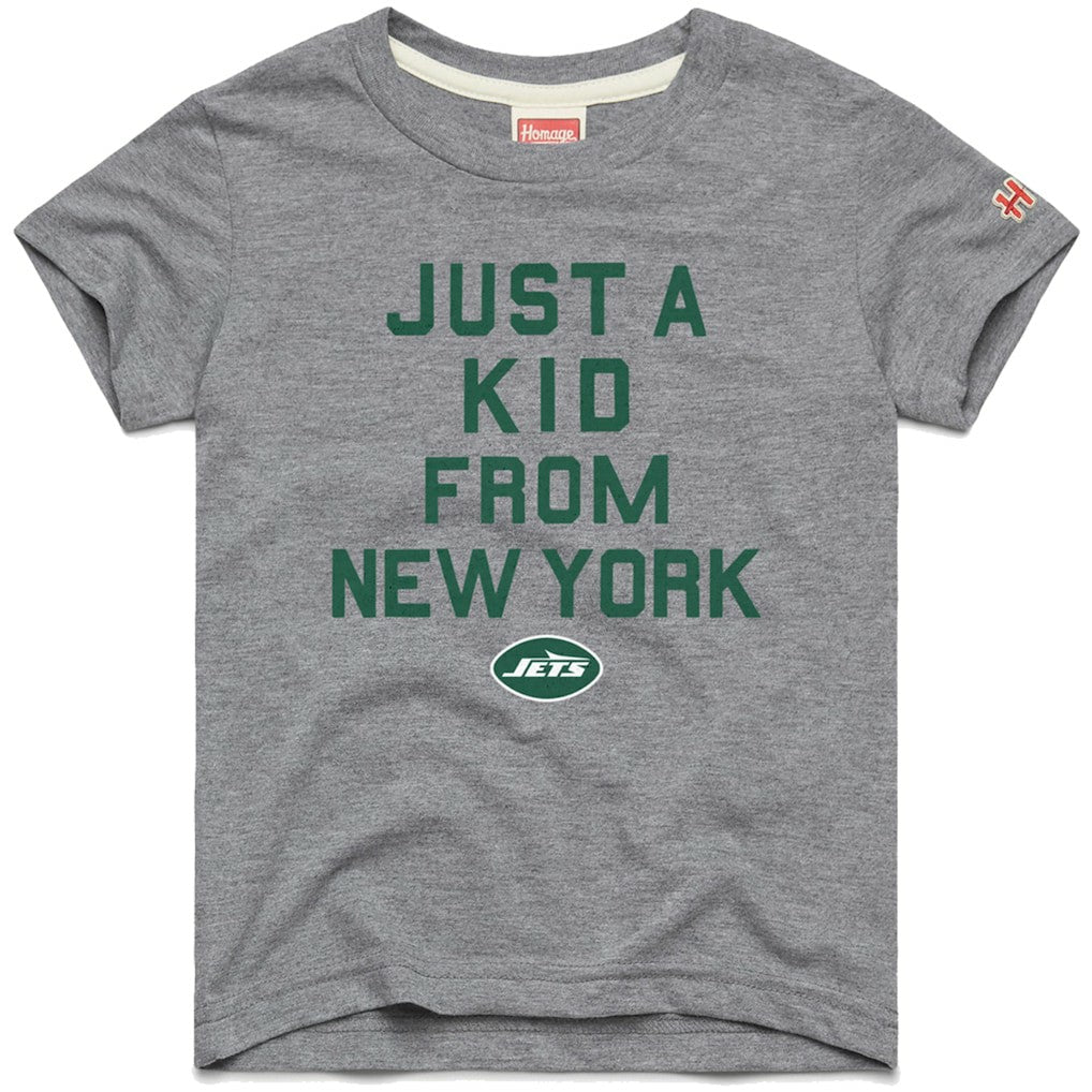 NFL New York Jets Homage Youth Just a Kid Tri-Blend T-Shirt
