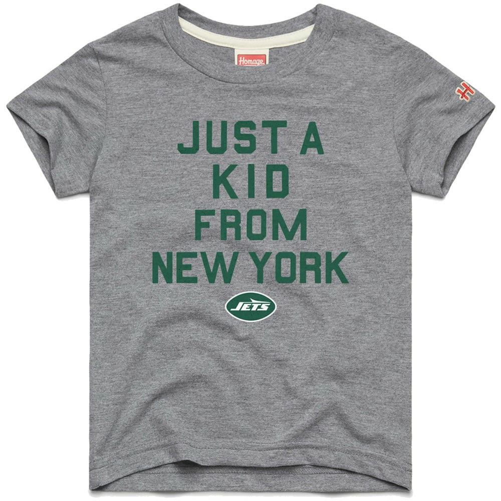NFL New York Jets Homage Youth Just a Kid Tri-Blend T-Shirt