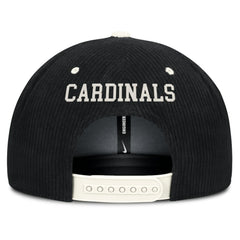 St. Louis Cardinals Pro Corduroy Structured Snapback Hat - Black | Nike