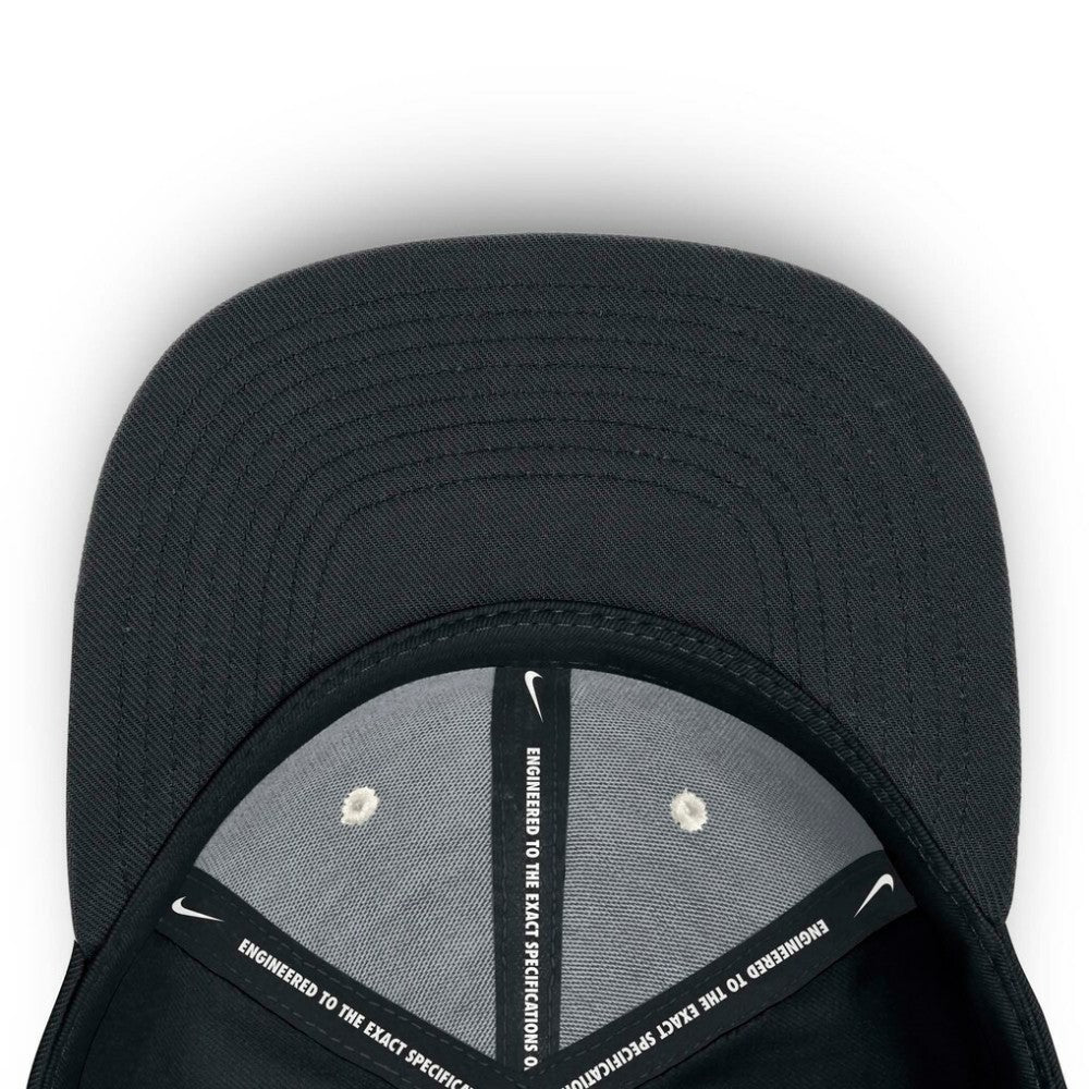 Tampa Bay Rays Pro Corduroy Structured Snapback Hat - Black | Nike