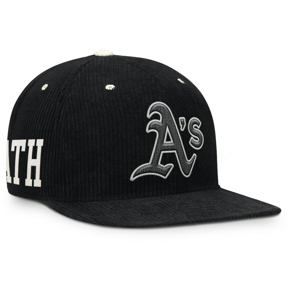 Athletics Pro Corduroy Structured Snapback Hat - Black | Nike