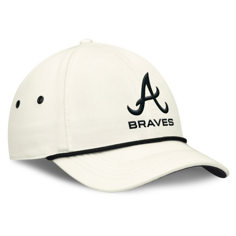 Atlanta Braves Club Adjustable Hat - Stone | Nike