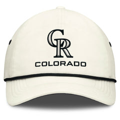 Colorado Rockies Club Adjustable Hat - Stone | Nike