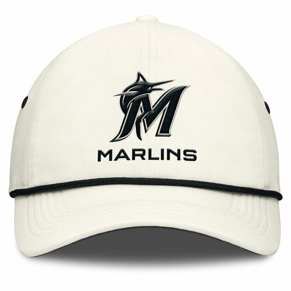 Miami Marlins Club Adjustable Hat - Stone | Nike