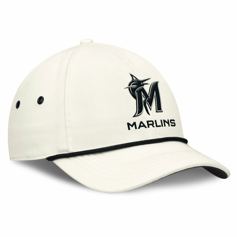 Miami Marlins Club Adjustable Hat - Stone | Nike
