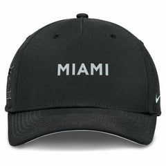 Miami Marlins Rise Performance Adjustable Hat - Black | Nike