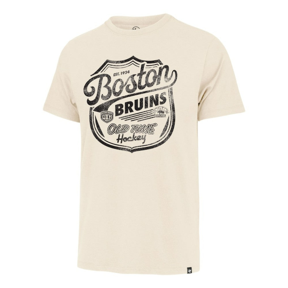 Boston Bruins '47 Poke Check Franklin T-Shirt