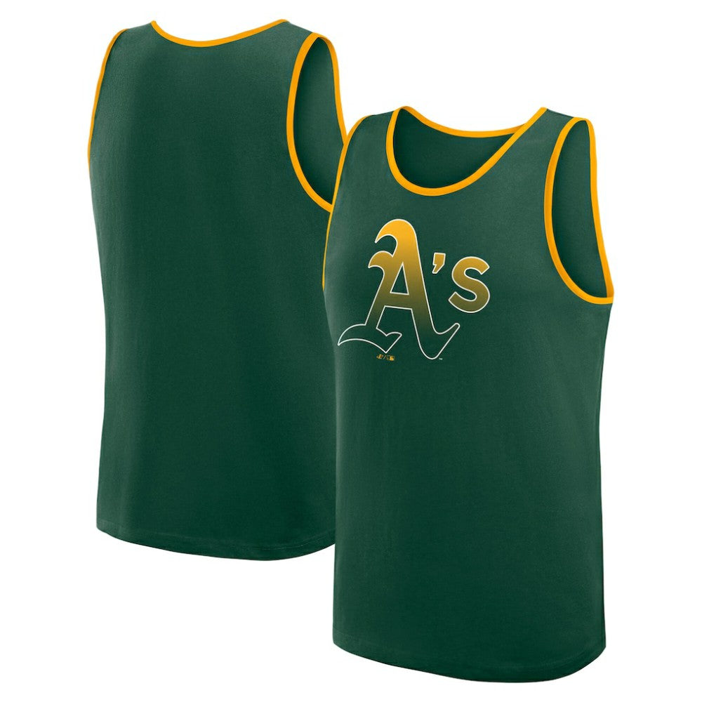 Athletics Logo Athletic Unmatched Success Tank Top - Green