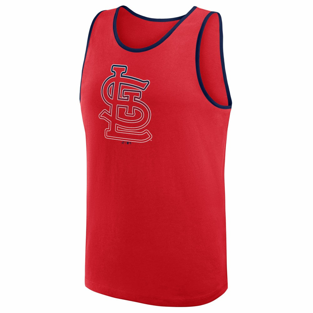 St. Louis Cardinals Logo Athletic Unmatched Success Tank Top - Red