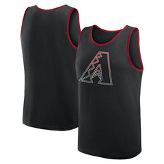 Arizona Diamondbacks Logo Athletic Unmatched Success Tank Top - Black