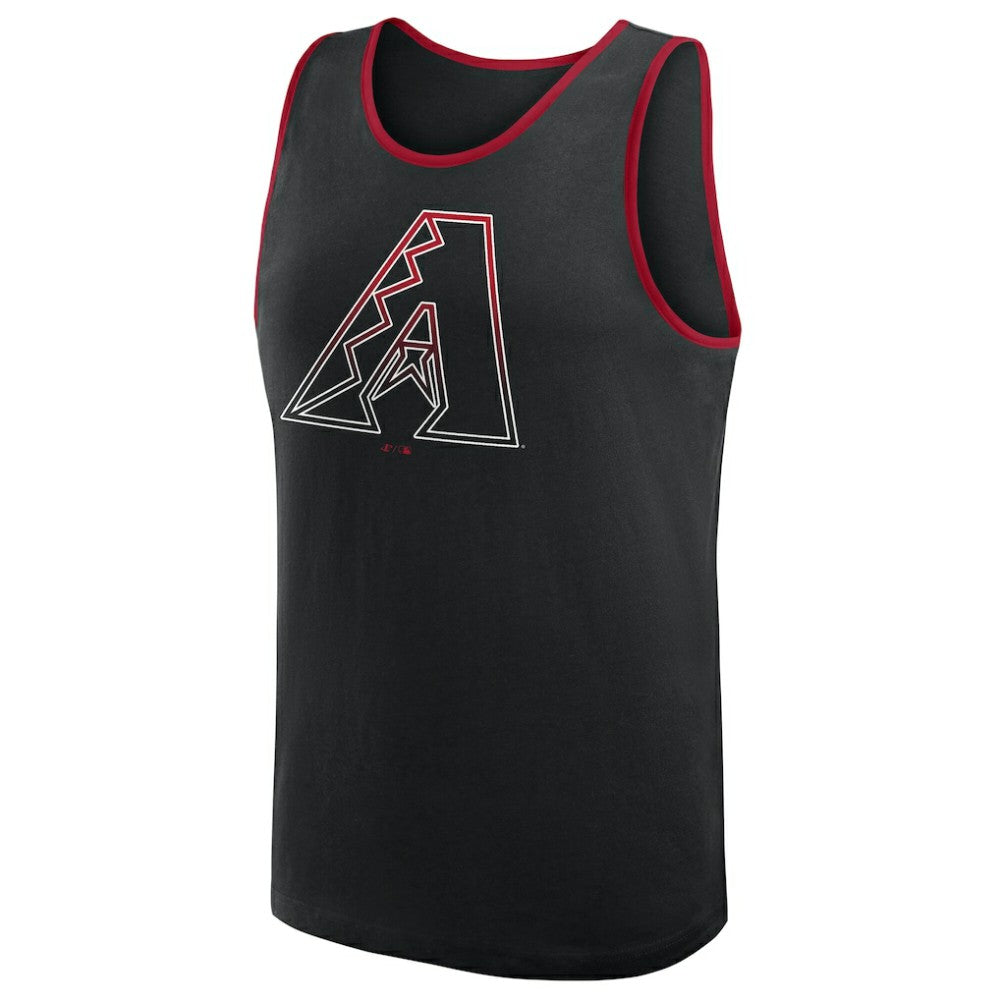 Arizona Diamondbacks Logo Athletic Unmatched Success Tank Top - Black